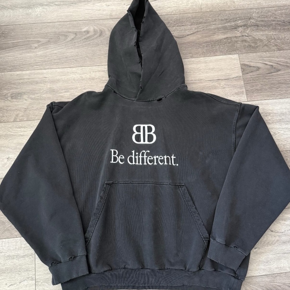 Black Be Different Hoodie